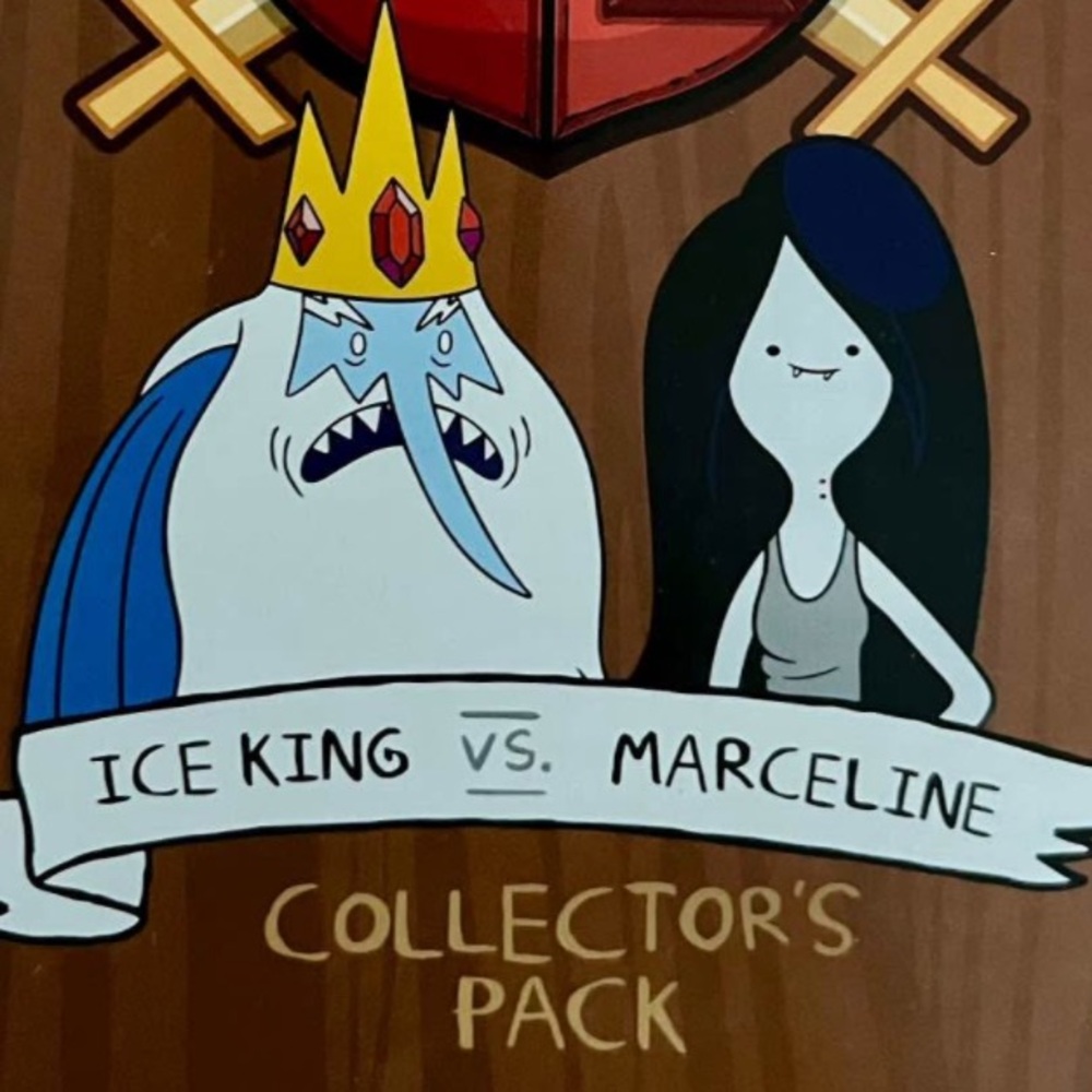 Adventure Time Card Wars Ice King vs. Marceline Pack - good condition